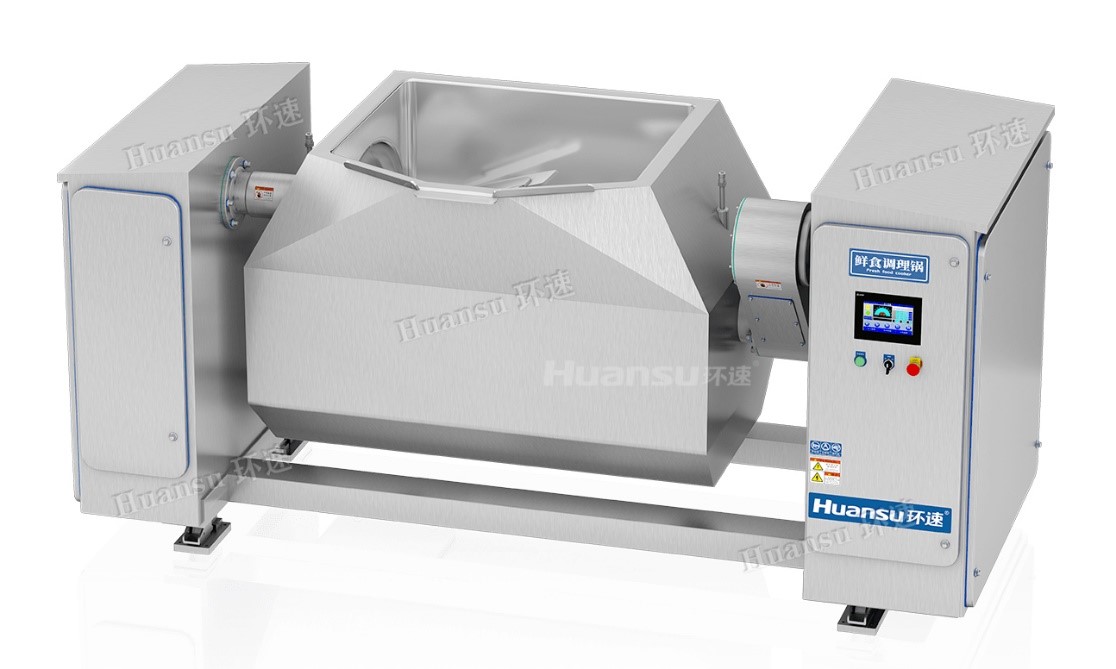 豆沙餡料智能攪拌鍋，蒸汽加熱攪拌均勻