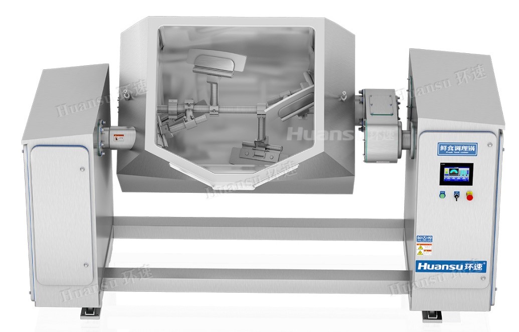 環(huán)速菜肴智能攪拌鍋，省時(shí)省力效率高
